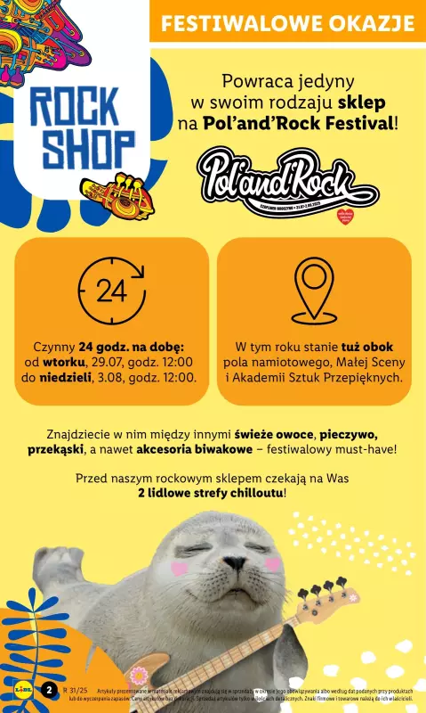 Lidl - gazetka promocyjna Katalog PolandRock   - strona 2