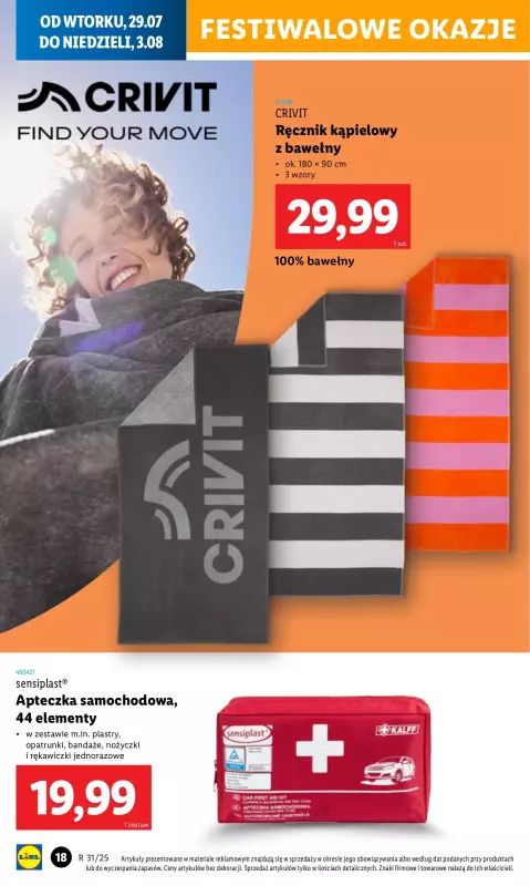 Lidl - gazetka promocyjna Katalog PolandRock od wtorku 29.07 do niedzieli 03.08 - strona 18
