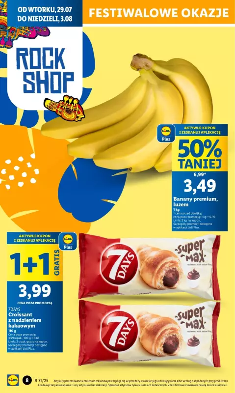 Lidl - gazetka promocyjna Katalog PolandRock od wtorku 29.07 do niedzieli 03.08 - strona 8