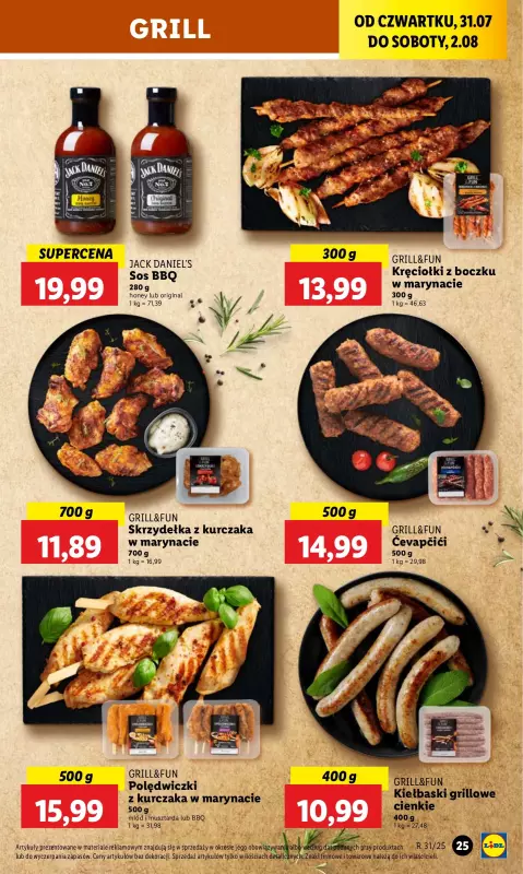 Lidl - gazetka promocyjna Oferta od czwartku od czwartku 31.07 do soboty 02.08 - strona 29