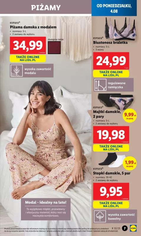 Lidl - gazetka promocyjna Katalog od poniedziałku 04.08 do niedzieli 10.08 - strona 7