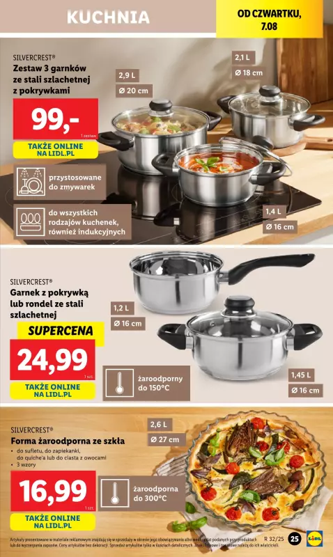 Lidl - gazetka promocyjna Katalog od poniedziałku 04.08 do niedzieli 10.08 - strona 29