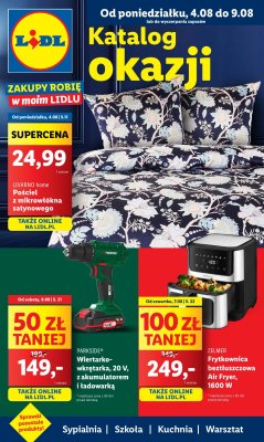 Lidl - gazetka promocyjna Katalog od poniedziałku 04.08 do niedzieli 10.08