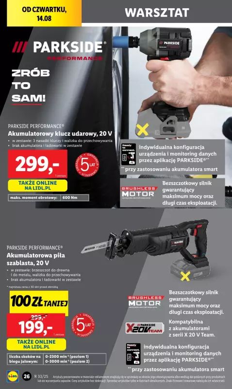 Lidl - gazetka promocyjna Katalog od poniedziałku 11.08 do soboty 16.08 - strona 30