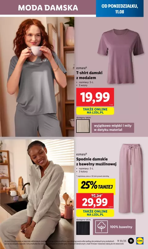 Lidl - gazetka promocyjna Katalog od poniedziałku 11.08 do soboty 16.08 - strona 11