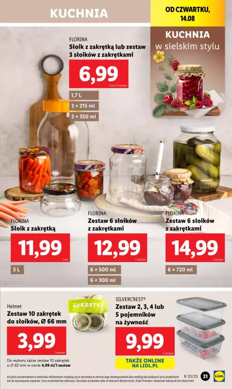 Lidl - gazetka promocyjna Katalog od poniedziałku 11.08 do soboty 16.08 - strona 35