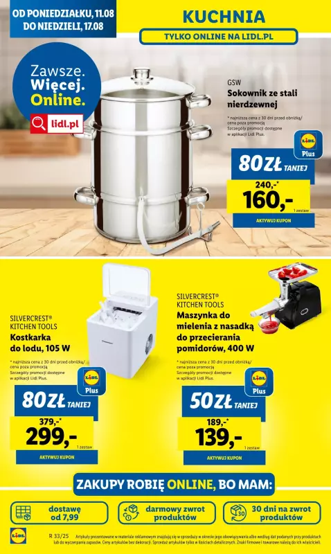 Lidl - gazetka promocyjna Katalog od poniedziałku 11.08 do soboty 16.08 - strona 18