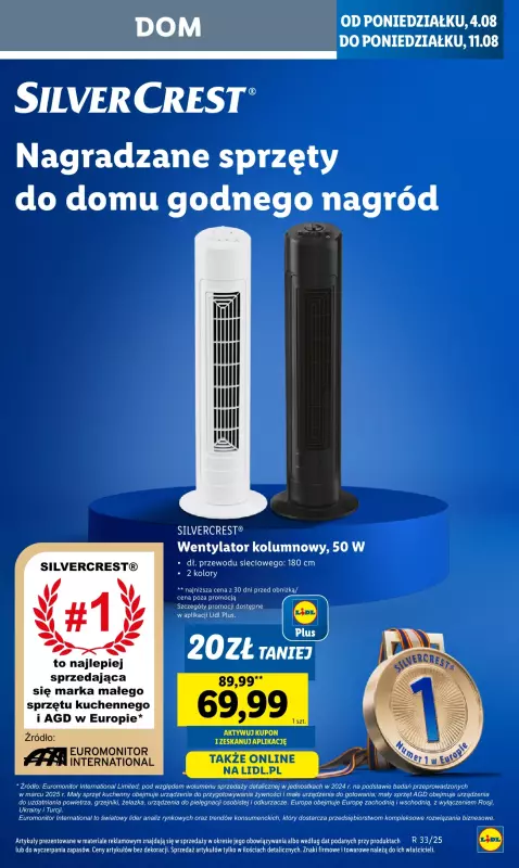 Lidl - gazetka promocyjna Katalog od poniedziałku 11.08 do soboty 16.08 - strona 17