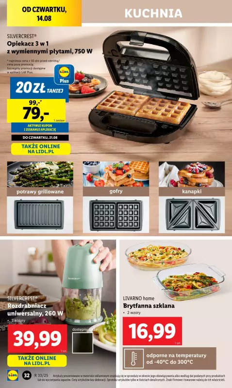 Lidl - gazetka promocyjna Katalog od poniedziałku 11.08 do soboty 16.08 - strona 36