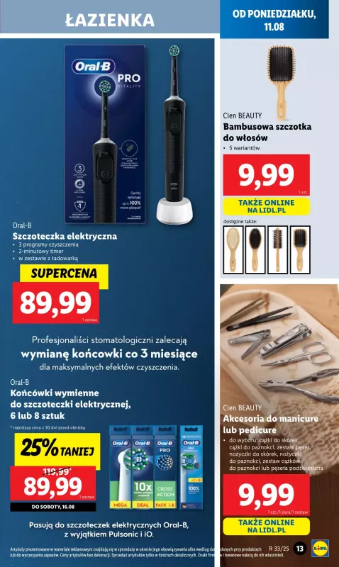 Lidl - gazetka promocyjna Katalog od poniedziałku 11.08 do soboty 16.08 - strona 13