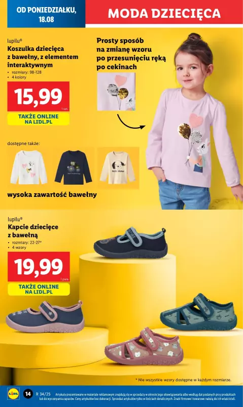 Lidl - gazetka promocyjna Katalog od poniedziałku 18.08 do soboty 23.08 - strona 16