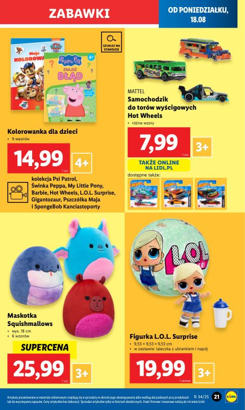 Lidl - gazetka promocyjna Katalog od poniedziałku 18.08 do soboty 23.08 - strona 23