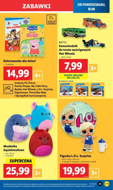 Lidl - gazetka promocyjna Katalog od poniedziałku 18.08 do soboty 23.08 - strona 23