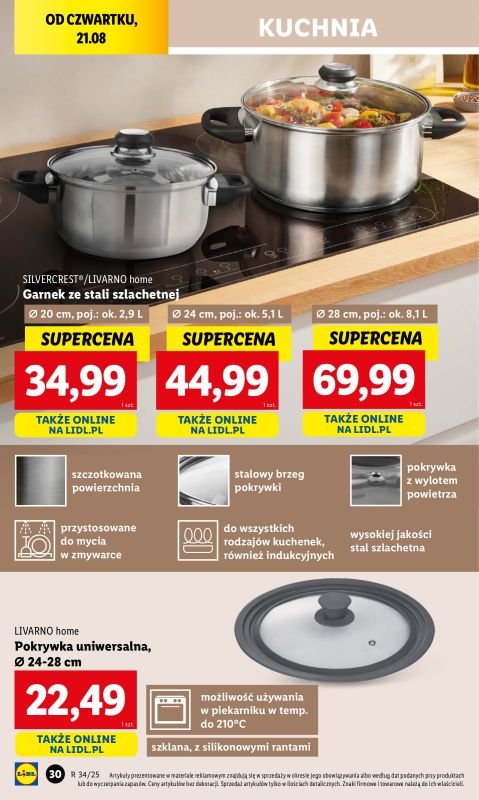 Lidl - gazetka promocyjna Katalog od poniedziałku 18.08 do soboty 23.08 - strona 32