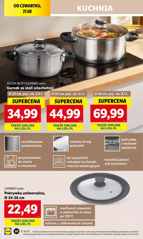 Lidl - gazetka promocyjna Katalog od poniedziałku 18.08 do soboty 23.08 - strona 32