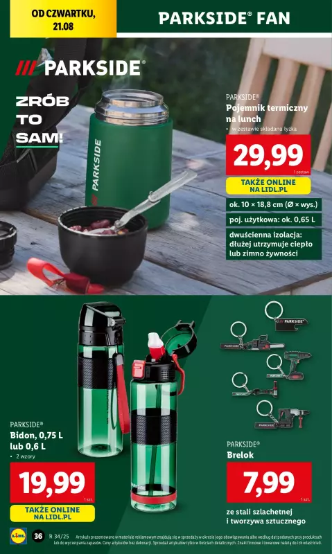 Lidl - gazetka promocyjna Katalog od poniedziałku 18.08 do soboty 23.08 - strona 38