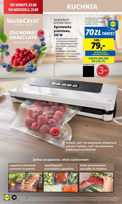 Lidl - gazetka promocyjna Katalog od poniedziałku 18.08 do soboty 23.08 - strona 40