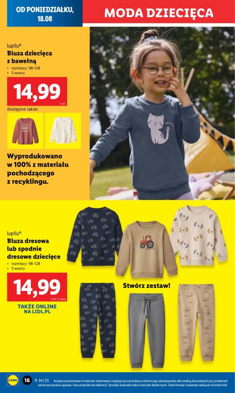 Lidl - gazetka promocyjna Katalog od poniedziałku 18.08 do soboty 23.08 - strona 18