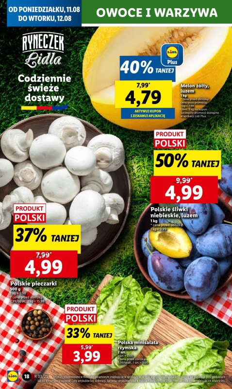 Lidl - gazetka promocyjna Oferta od poniedziałku od poniedziałku 11.08 do wtorku 12.08 - strona 20