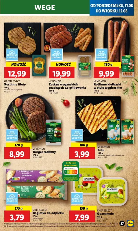Lidl - gazetka promocyjna Oferta od poniedziałku od poniedziałku 11.08 do wtorku 12.08 - strona 29