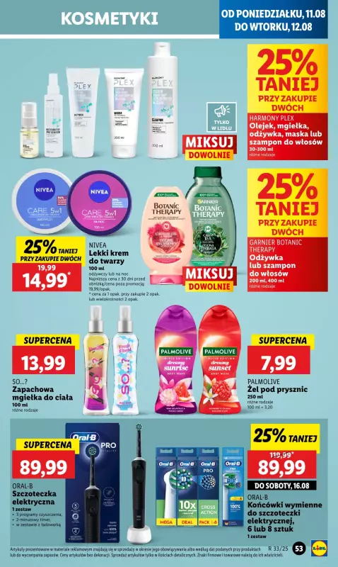 Lidl - gazetka promocyjna Oferta od poniedziałku od poniedziałku 11.08 do wtorku 12.08 - strona 59