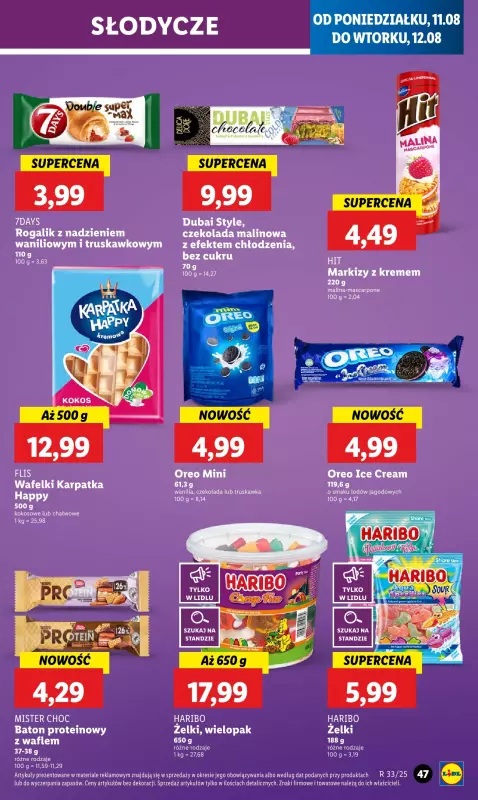 Lidl - gazetka promocyjna Oferta od poniedziałku od poniedziałku 11.08 do wtorku 12.08 - strona 53