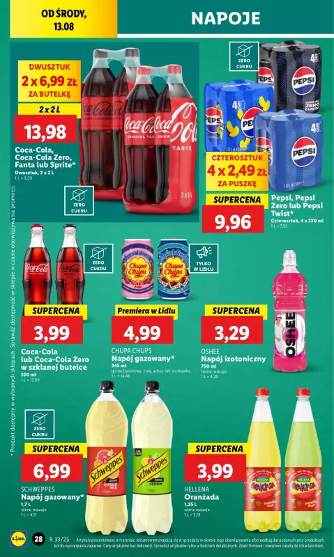Lidl - gazetka promocyjna Oferta od środy od środy 13.08 do soboty 16.08 - strona 30