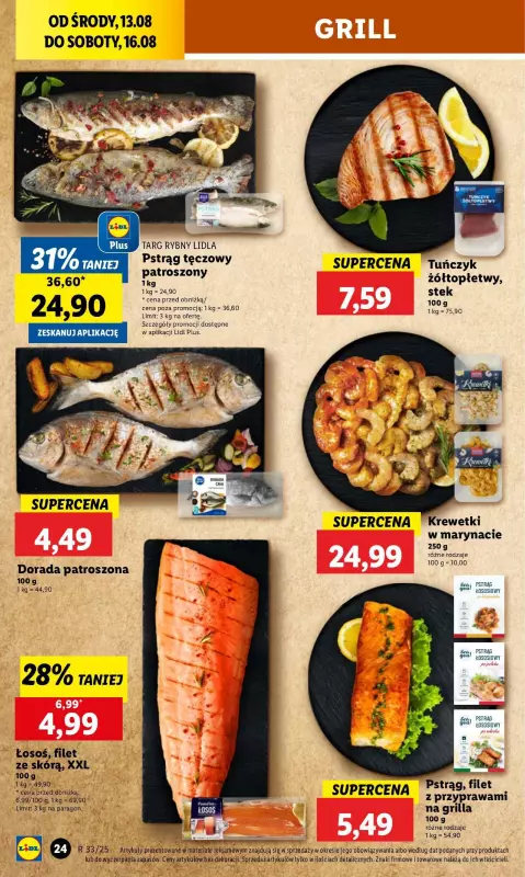 Lidl - gazetka promocyjna Oferta od środy od środy 13.08 do soboty 16.08 - strona 26