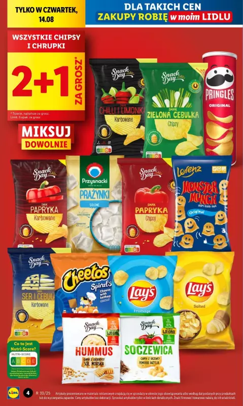 Lidl - gazetka promocyjna Oferta od środy od środy 13.08 do soboty 16.08 - strona 4