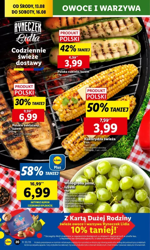 Lidl - gazetka promocyjna Oferta od środy od środy 13.08 do soboty 16.08 - strona 22