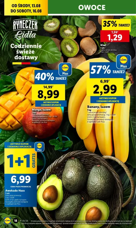 Lidl - gazetka promocyjna Oferta od środy od środy 13.08 do soboty 16.08 - strona 20