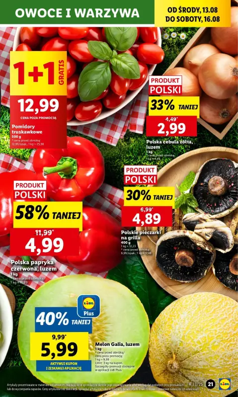 Lidl - gazetka promocyjna Oferta od środy od środy 13.08 do soboty 16.08 - strona 23