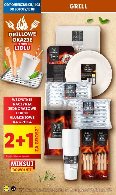 Lidl - gazetka promocyjna Oferta od poniedziałku od poniedziałku 11.08 do wtorku 12.08 - strona 30