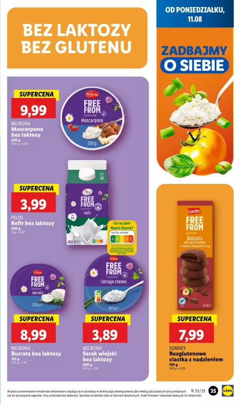Lidl - gazetka promocyjna Oferta od poniedziałku od poniedziałku 11.08 do wtorku 12.08 - strona 37