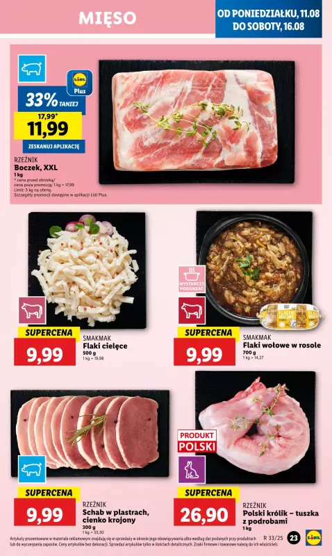 Lidl - gazetka promocyjna Oferta od poniedziałku od poniedziałku 11.08 do wtorku 12.08 - strona 25
