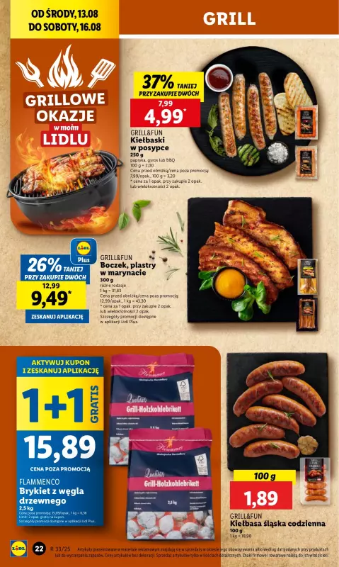 Lidl - gazetka promocyjna Oferta od środy od środy 13.08 do soboty 16.08 - strona 26