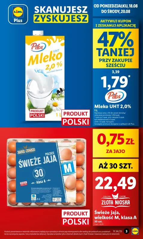 Lidl - gazetka promocyjna Oferta od poniedziałku   - strona 3