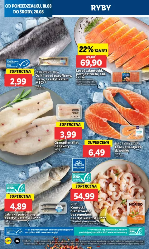 Lidl - gazetka promocyjna Oferta od poniedziałku od poniedziałku 18.08 do środy 20.08 - strona 40