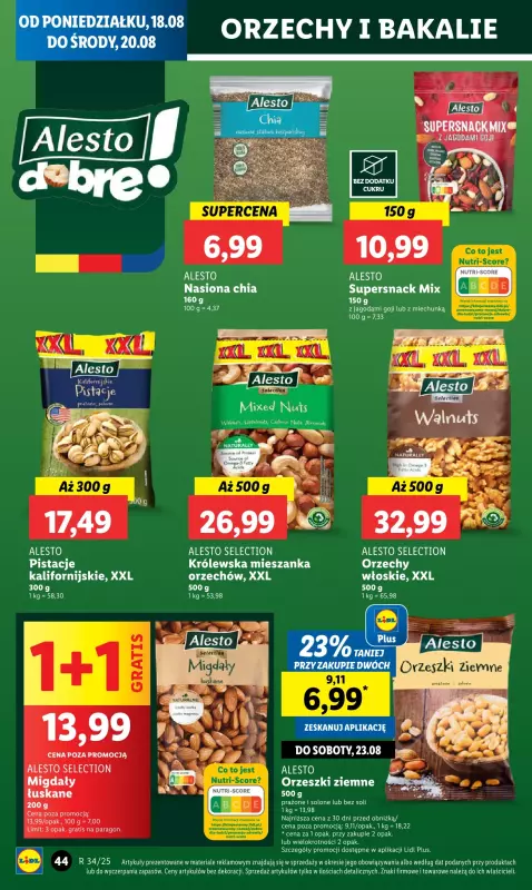 Lidl - gazetka promocyjna Oferta od poniedziałku od poniedziałku 18.08 do środy 20.08 - strona 50