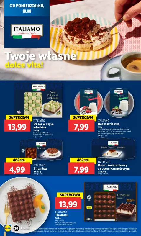 Lidl - gazetka promocyjna Oferta od poniedziałku od poniedziałku 18.08 do środy 20.08 - strona 34