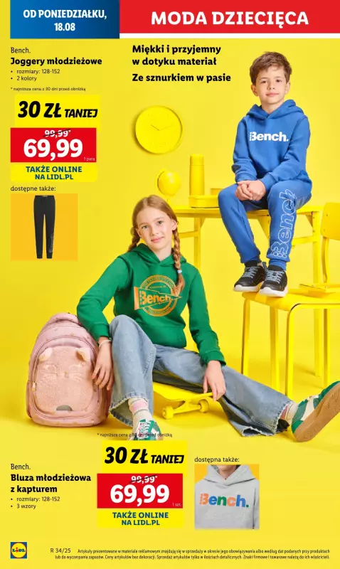 Lidl - gazetka promocyjna Oferta od poniedziałku od poniedziałku 18.08 do środy 20.08 - strona 10