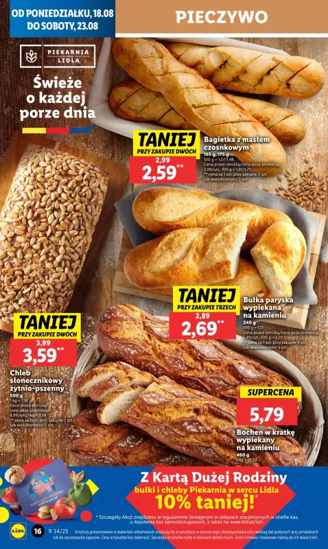 Lidl - gazetka promocyjna Oferta od poniedziałku od poniedziałku 18.08 do środy 20.08 - strona 20