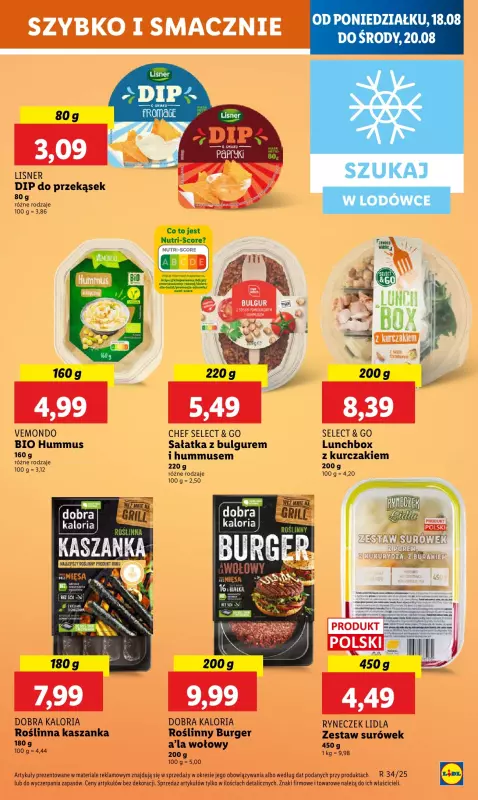 Lidl - gazetka promocyjna Oferta od poniedziałku od poniedziałku 18.08 do środy 20.08 - strona 57