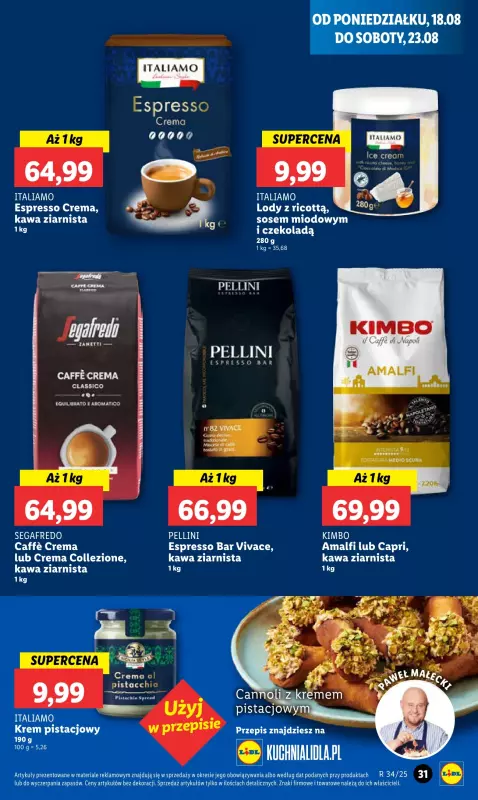 Lidl - gazetka promocyjna Oferta od poniedziałku od poniedziałku 18.08 do środy 20.08 - strona 35