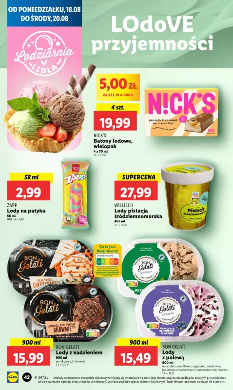 Lidl - gazetka promocyjna Oferta od poniedziałku od poniedziałku 18.08 do środy 20.08 - strona 48