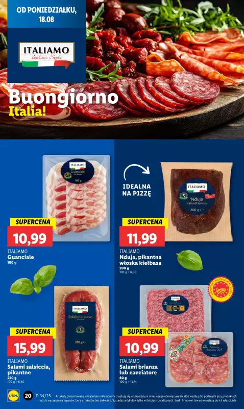 Lidl - gazetka promocyjna Oferta od poniedziałku od poniedziałku 18.08 do środy 20.08 - strona 24