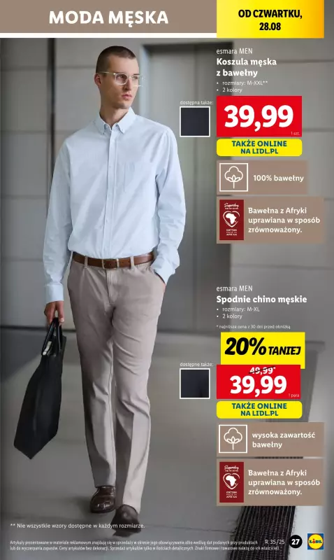 Lidl - gazetka promocyjna Katalog od poniedziałku 25.08 do soboty 30.08 - strona 27