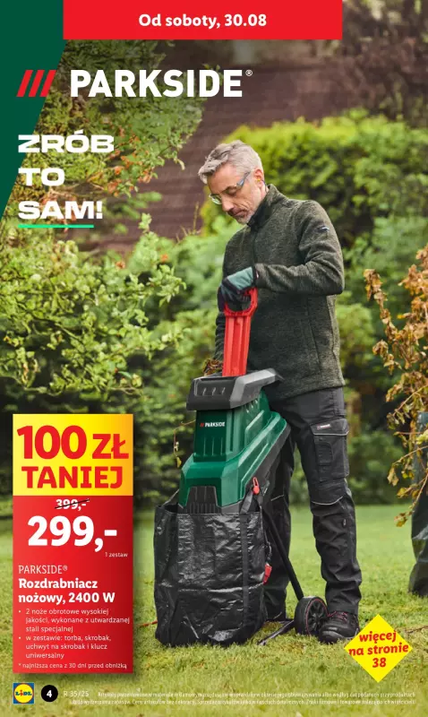 Lidl - gazetka promocyjna Katalog od poniedziałku 25.08 do soboty 30.08 - strona 4