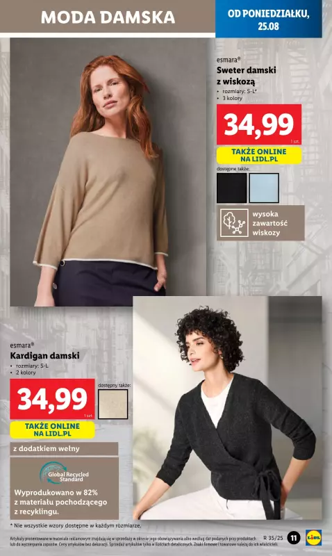 Lidl - gazetka promocyjna Katalog od poniedziałku 25.08 do soboty 30.08 - strona 11