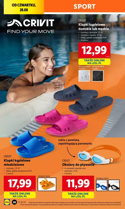 Lidl - gazetka promocyjna Katalog od poniedziałku 25.08 do soboty 30.08 - strona 36